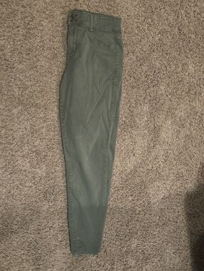 Maurices Olive Green Skinny Jeans